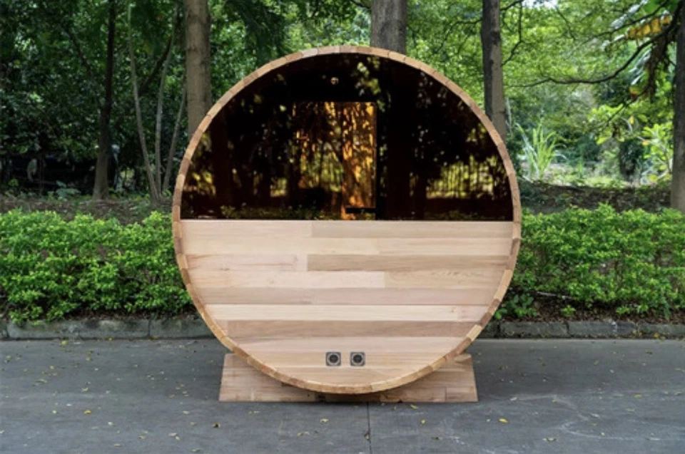 Cedar Barrel Sauna Kit - 4 Person  - Image 2 of 4