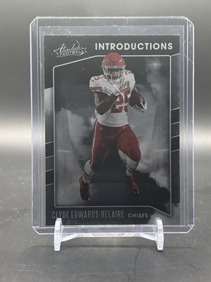 2020 Panini Absolute - Introductions Clyde Edwards-Helaire #I-CEH (RC)