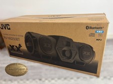 JVC RV-NB250BT Powered Woofer CD System Bluetooth Speaker AM FM Radio Boombox
