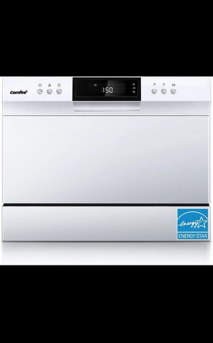 COMFEE’ Portable Mini Dishwasher, Energy Star, Countertop, 6 Place Settings, wit