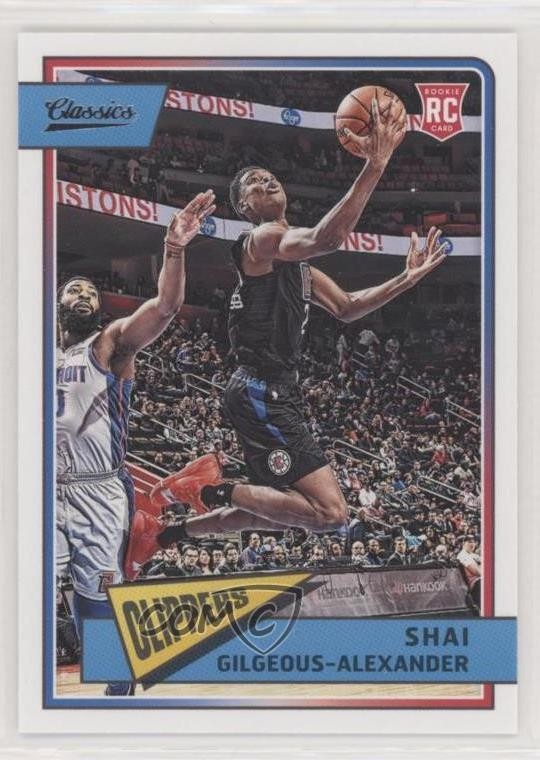 2018-19 Panini Chronicles Classics Shai Gilgeous-Alexander #647 5jz
