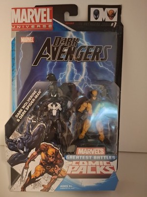 Marvel Universe - Dark Wolverine & Dark Spider-Man - Comic Pack #11 Hasbro OVP