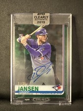 2019 Topps Clearly Authentic Autographs- Danny Jansen #CAA-DJ Green /99 (AU, RC)