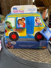 Ms. Rachel Tummy Time Activity Bus Baby Sensory Toy Cognitive Motor Learning 3m