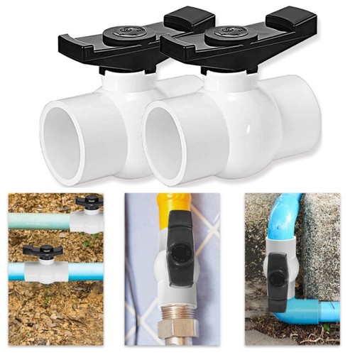 Valvola a sfera filettate in PVC - Raccordi in PVC | Hot & Cold