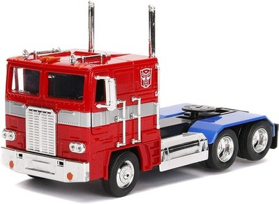 Jada Transformers 2018 Jada Toys Metals 1/24 Scale Diecast Vehicle G1 Optimus P_