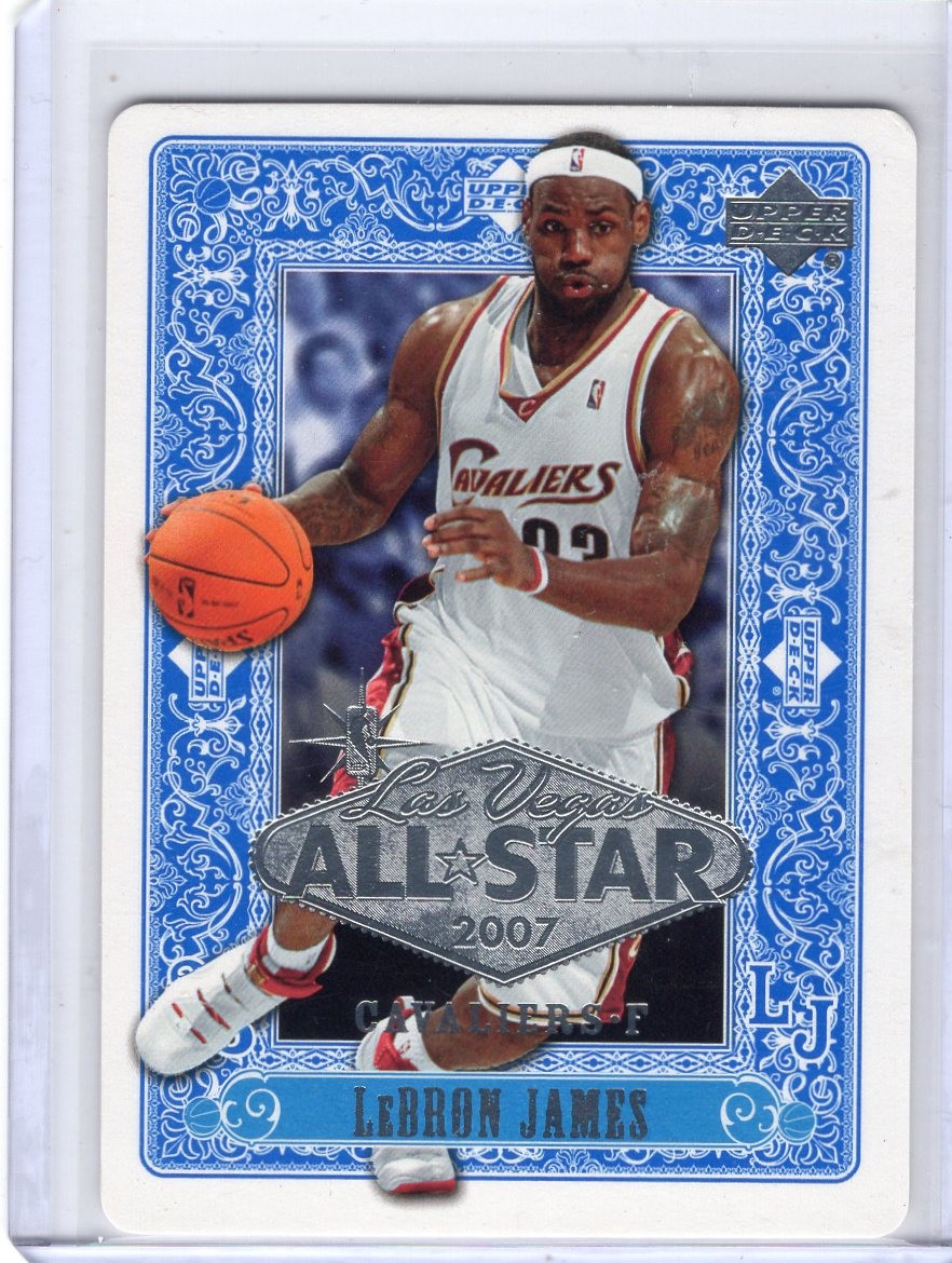 LEBRON JAMES #AS11 2007 UPPER DECK NBA ALL STAR GAME LAS VEGAS