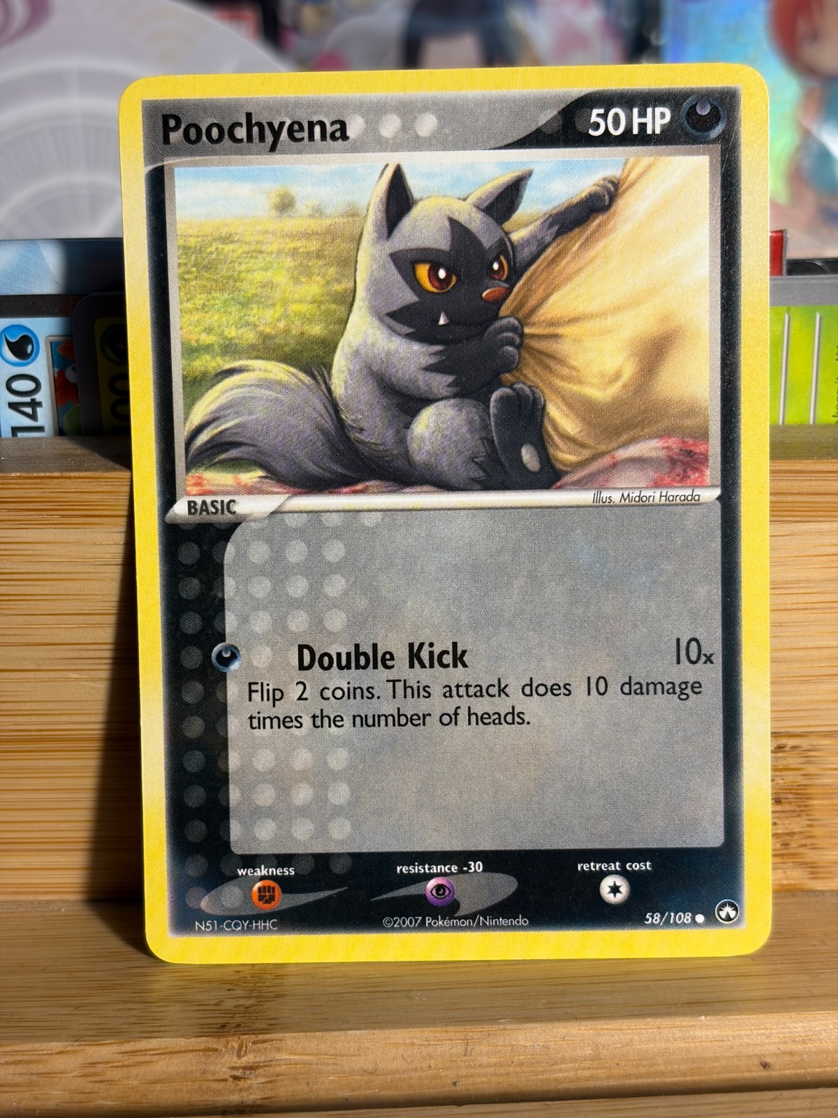 POOCHYENA 58/108 Power Keepers Unlimited Vintage Pokemon TCG Lightly Played