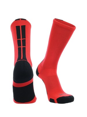 TCK Multisport Baseline 3.0 Crew Socks SCARLET | BLACK MD