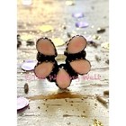 Dainty Pink Conch Naja Sterling Silver Ring Size 6 — photo 2