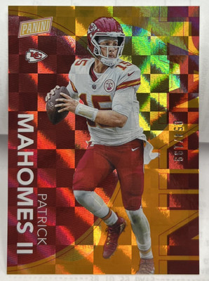 Patrick Mahomes II 2023 Panini The National Convention #1 Orange Parallel #d/199