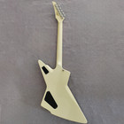 6-String Firefly Explorer style Electric Guitar Cream White mahogany body solid — photo 4
