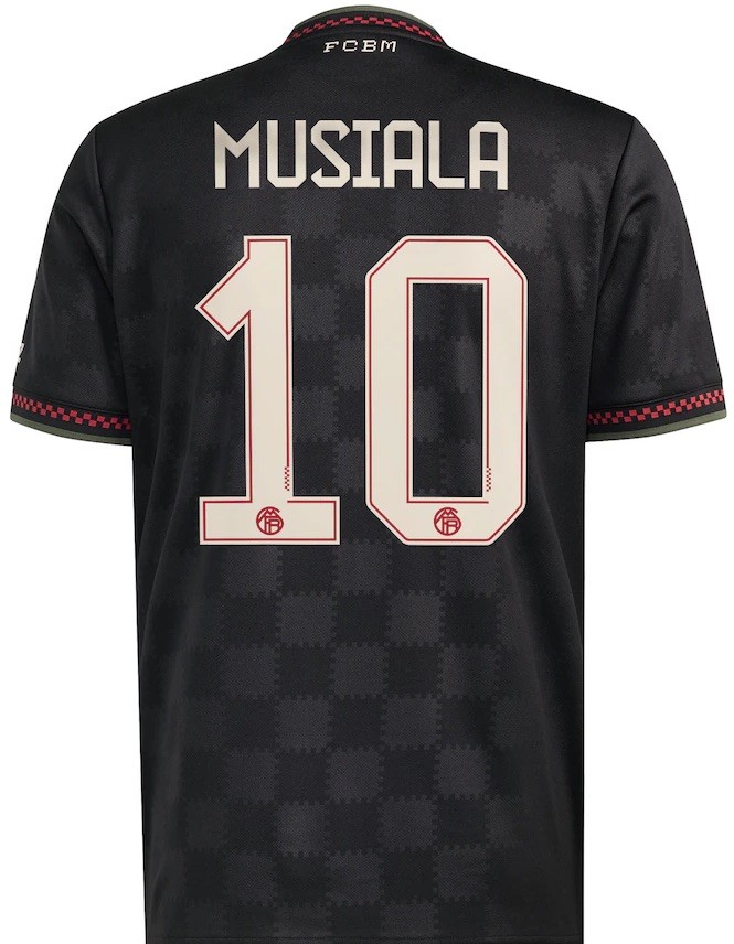 2025/26 Bayern UCL Jersey, MUSIALA 10, Player's Version, Size