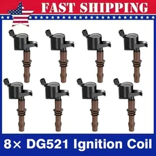 8X DG521 8L3Z-12029-A Ignition Coils For Ford Super Duty Lincoln Navigator NEW