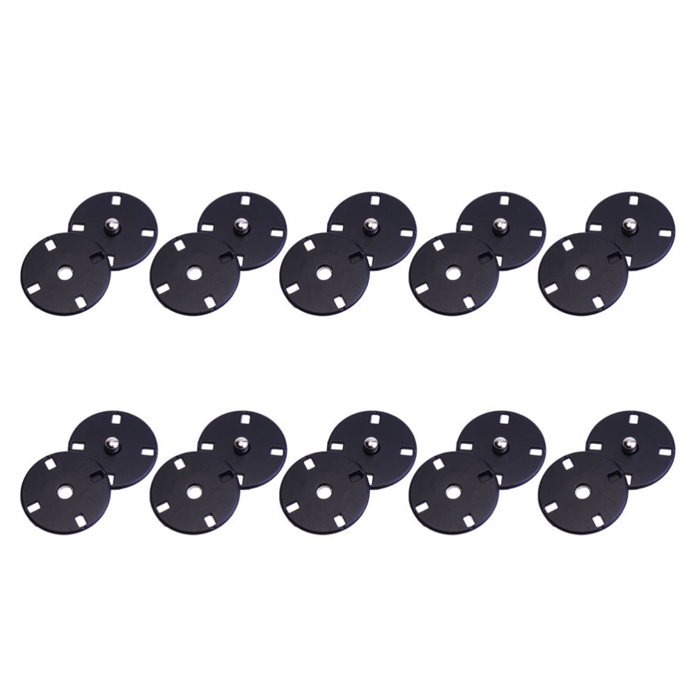 10 Pcs Sew on Snaps for Clothing Zinc Alloy Button Coat Buttons Women