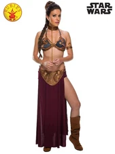 Princess Leia Secret Wishes Slave Costume - Ladies - Medium - Rubies