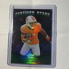 2025 Panini Certified Stars Mirror Green 15/25 Bucky Irving CST-BIG Buccaneers