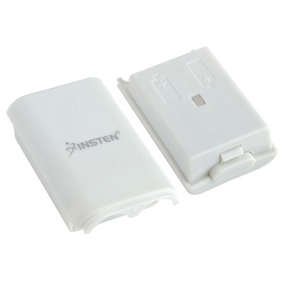 For Micosoft XBOX 360 Wireless Controller White Battery Pack Shell Cover
