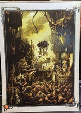 Warhammer 40K Golden Throne Black Ships Psykers Horus Heresy Art Picture Poster