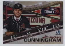 2025 Bowman Draft Night Refractor /250 Kayson Cunningham #BDN-2 11fv