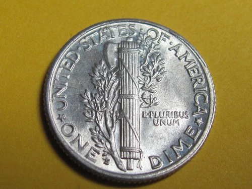 1941-S MERCURY DIME VERY HIGH GRADE BU FSB