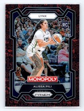 2024 Panini Prizm Monopoly WNBA #72 Alissa Pili Red Classic Icons Prizms RC
