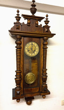 großer Mauthe Gründerzeit Regulator um 1880, funktioniert