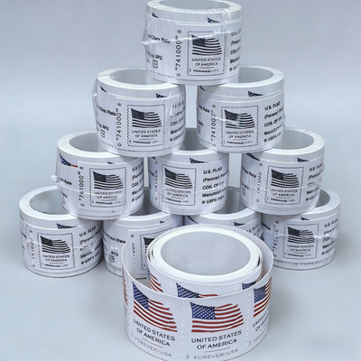  5 rolls of 2025 US New Stamps Collection (totaling 500 USPS)