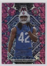 2023 Panini Mosaic Rookies No Huddle Pink Prizm 12/20 Dorian Williams #317 n0c