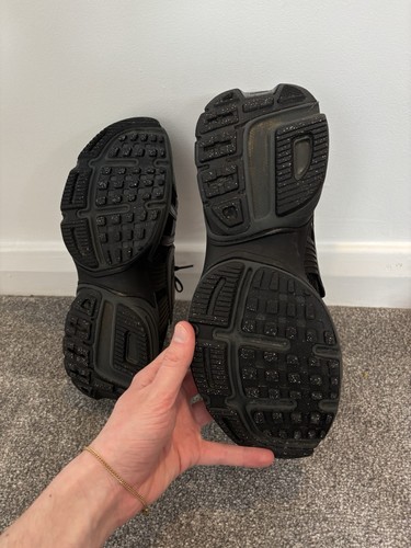 Mens Nike Trainers V2K Run Black UK 7.5 - Picture 7 of 8