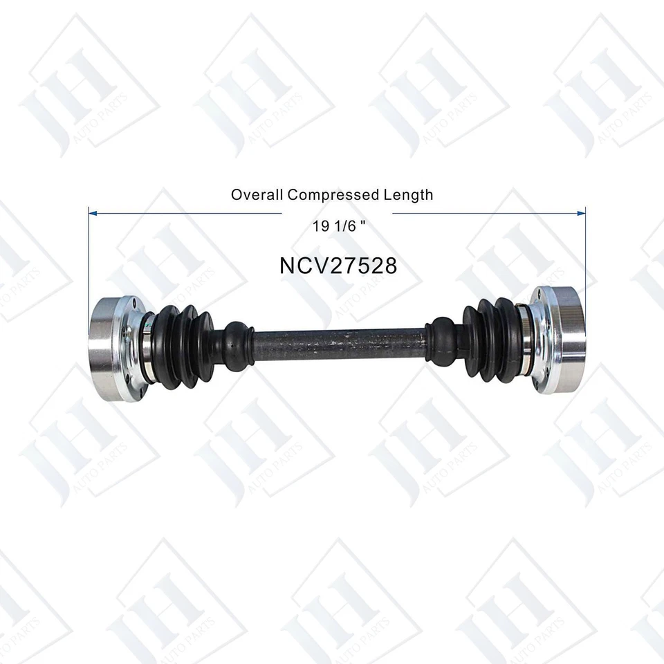 Eje CV trasero izquierdo/derecho original para BMW 735i 735iL 740i 740iL 750i Gas Foto 2 de 4