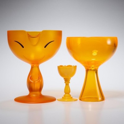 Alessi Orange Kitchen Items Miriam Mirri Marcel Wanders Stefano Giovannoni 3-Pcs