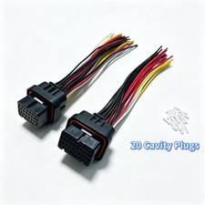 Pre-wired 34 & 26 Pin ECU Wiring Harness Kit For 550 750 1000 1500 2000 PDM ECU