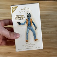 2009 Hallmark Greedo Star Wars A New Hope Ornament Special Ed.  Limited Quantity