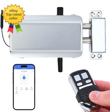 Electronic Deadbolt Anti-Theft Smart Hidden Door Lock with Remote SANKINS