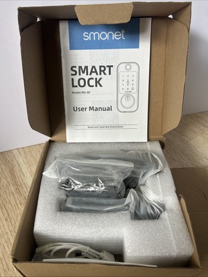 SMONET M6 Series Smart Door Lock WiFi Keyless Entry Digital Keypad Deadbolt