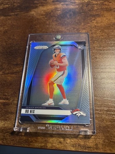 2024 Panini Prizm - Rookies Bo Nix #309 Silver Prizm (RC)