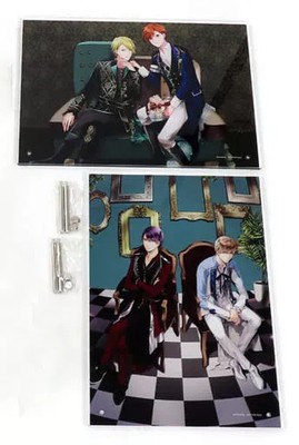 Aquarium Stand Acrylic Panel Sora Ohara & Koki Eto / Shiki Takamura Collectible