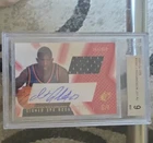 Upper Deck 2001-02 SPx #108 Jason Richardson Signed Rookie Jersey Auto BGS 9