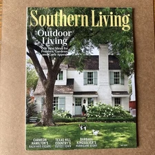 SOUTHERN LIVING-MAY 2025-OUTDOOR LIVING Backyard Escape Hill Country Town.