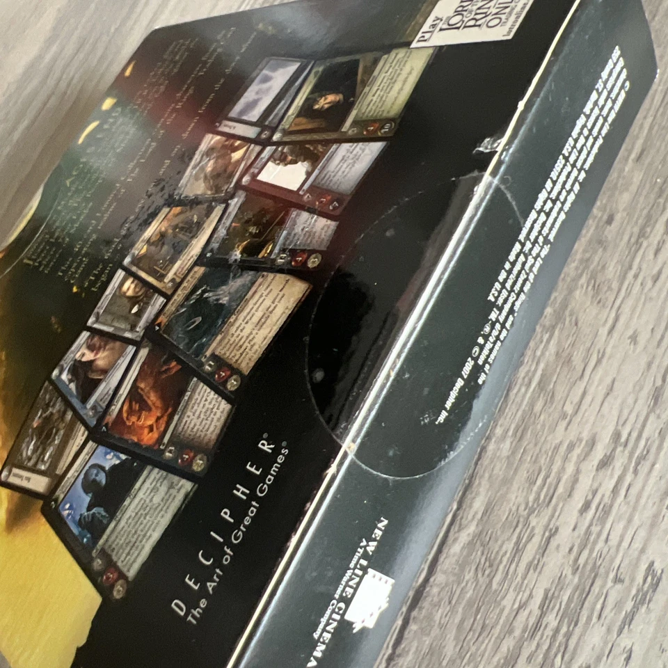 Ages End Lord Of The Rings Box Sealed 40 Card Set Decipher NIB - Image 4 of 4