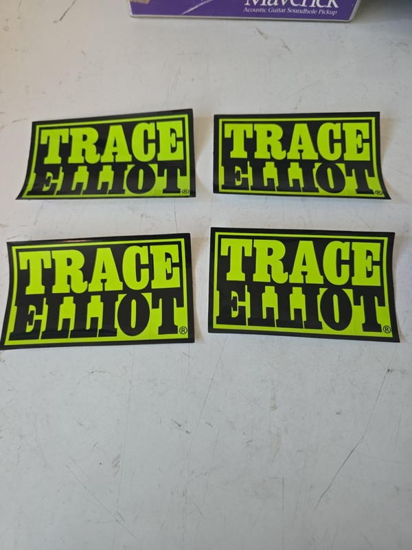 Trace Elliott Sticker Decal Lot Bass Amp