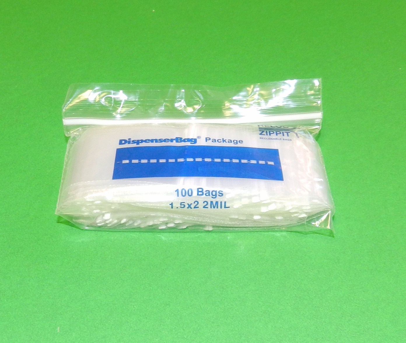 1000 Sacchetti Zippit Reloc 1-1/2 X 1-1/2 Quadrati Trasparenti 1,5 X 1,5" Poly B - Foto 4