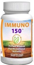 1 BOTTLE OF IMMUNO 150 THE ULTIMATE MULTI VITAMIN, IMMUNE BOOSTER. 150 CAPSULES
