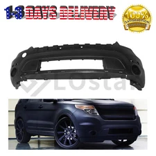 Front Lower Bumper Cover Fascia W/O Fog Light Cut-out 2011-2015 Ford Explorer