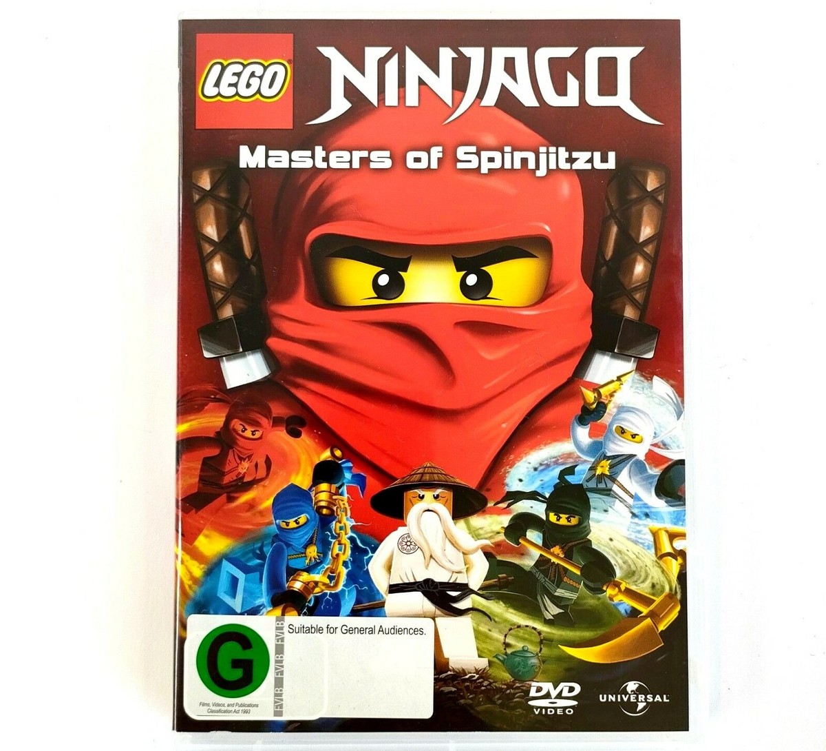 Dvd Ninjago Masters Of Spinjitzu Film Ninjago: Master Of Spinjitzu