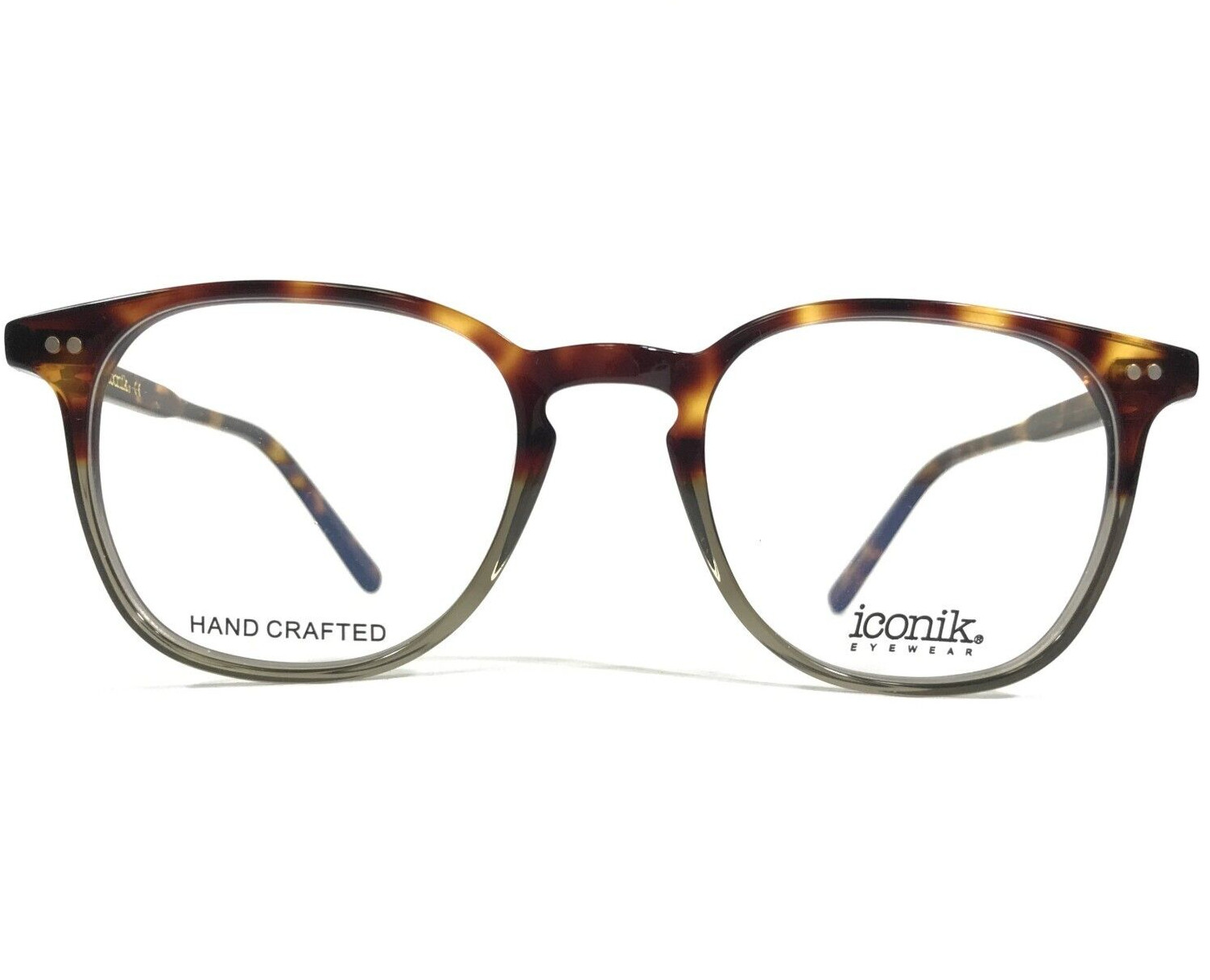 Оправа для очков Iconik TYLER C3 Серо-коричневая черепаховая квадратная с полной оправой 52-18-145