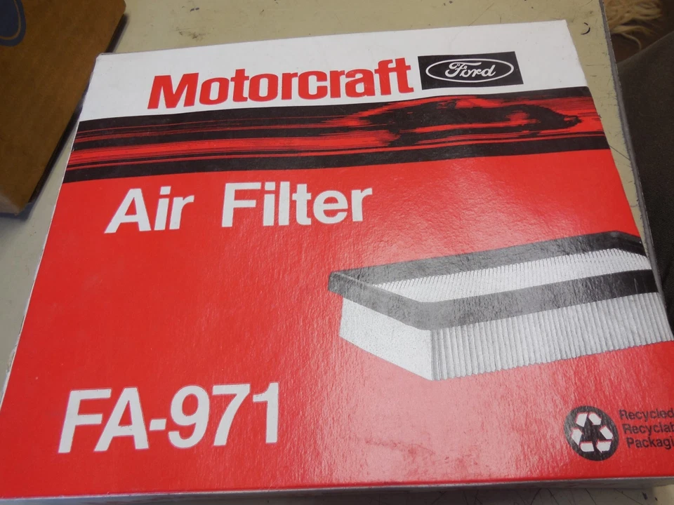 Novo 1983-1993 Ford Mustang filtro de ar motocicleta FA=971 - Imagem 2 de 3