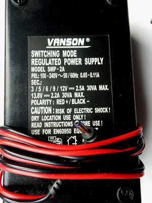 Universalnetzgerät VANSON SMP-2A- Power Supply -neu
