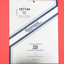 SHOWGARD STAMP MOUNTS 187/144 - U.N. FLAGS SHEETLETS - WE HELP OUR VETERANS